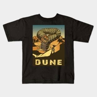 Dune Arrakis surf arrakis sci fi science fiction Kids T-Shirt